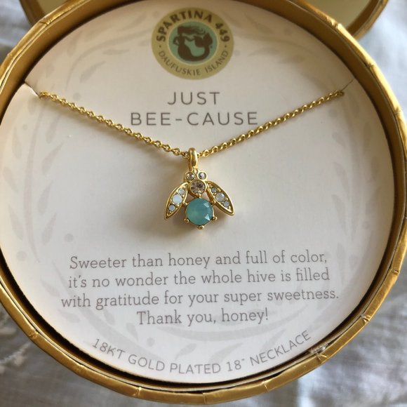 Spartina Bee Necklace 2025